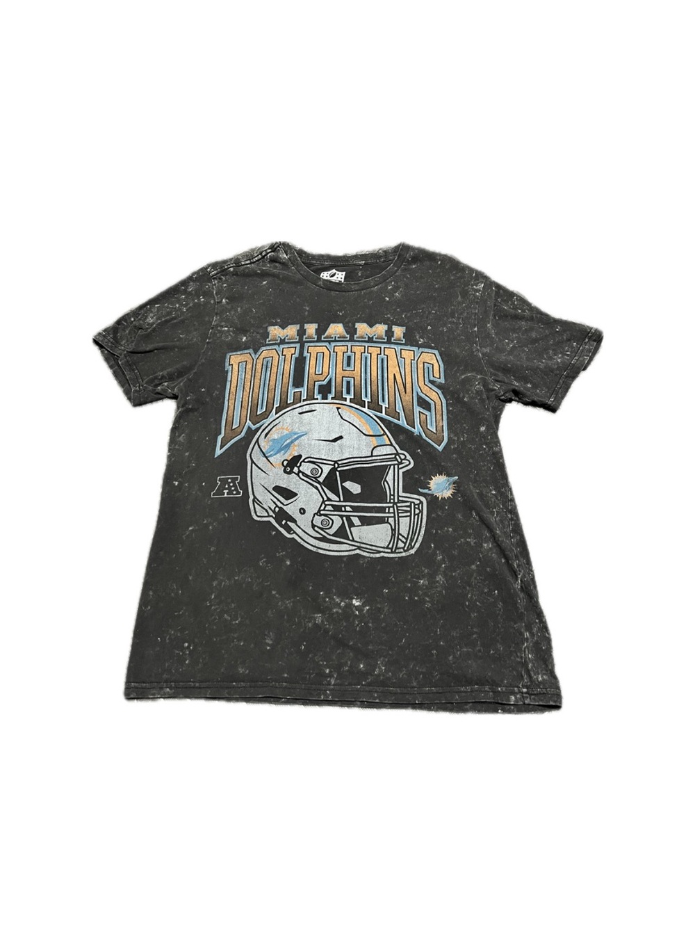 Miami Dolphins Acid Wash T Shirt